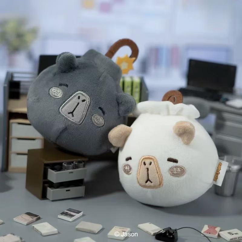 Capybara Plush Squishy Keychain Blind Box