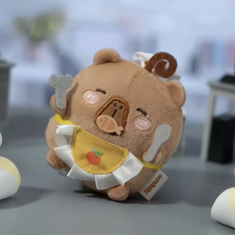 Capybara Plush Squishy Keychain Blind Box
