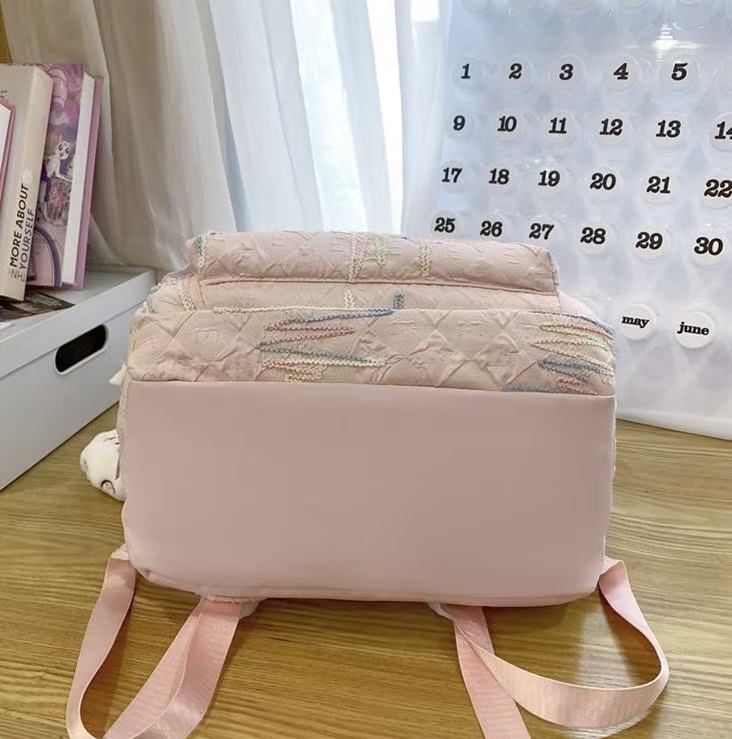Light & Roomy Travel Backpack 46×32×19cm Pink