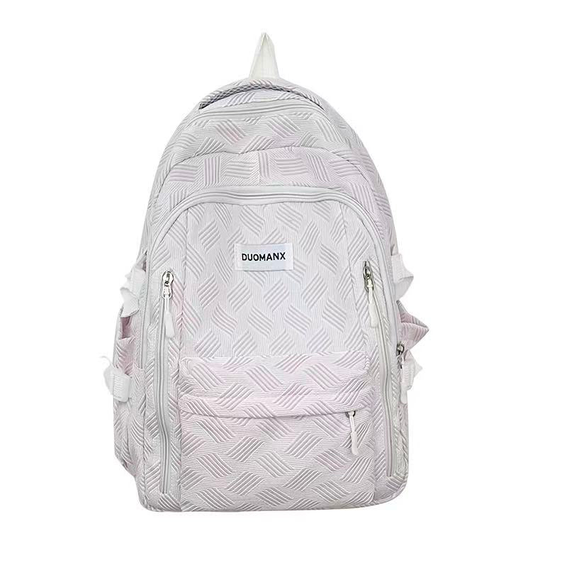 Light & Roomy Striped Backpack – 45×30×14cm