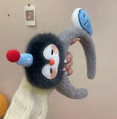 Plush Penguin & Fish Headband