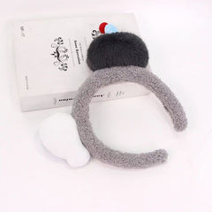 Plush Penguin & Fish Headband