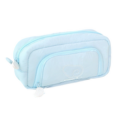 RosyPosy Angel Wing Plush Pencil Case 192 × 55 × 100 mm Blue