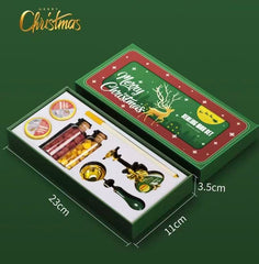 Christmas-Themed Wax Seal Stamp 7-Piece Set – Holiday Edition