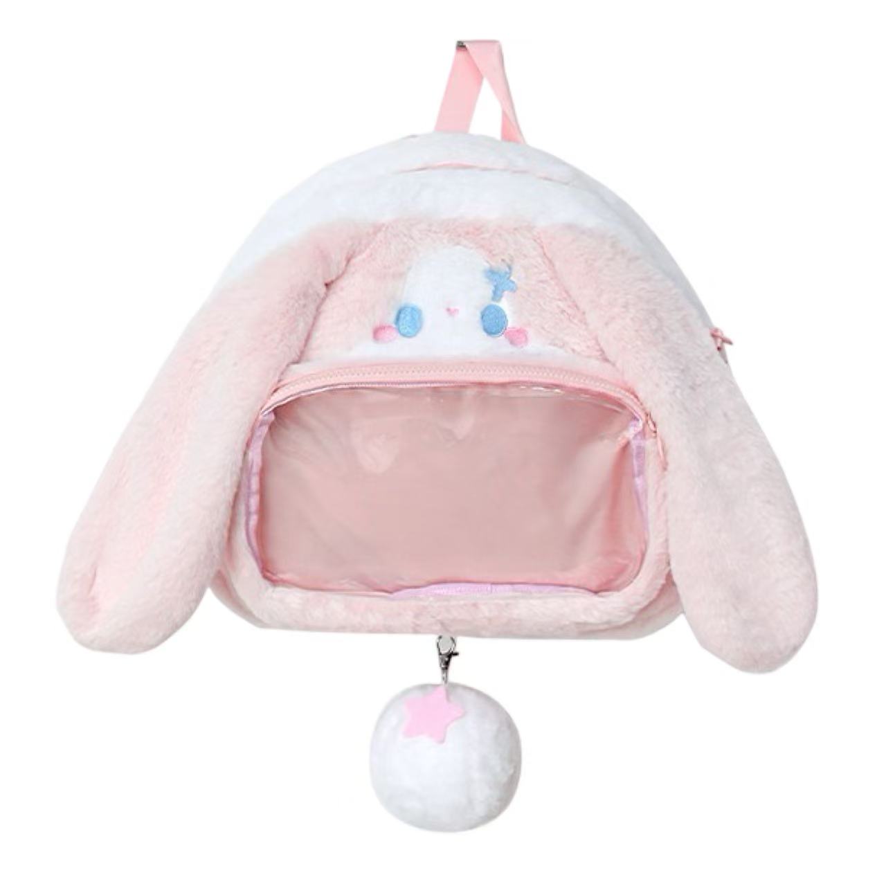 Rosyposy Plush Big-Head Backpack – Bunny