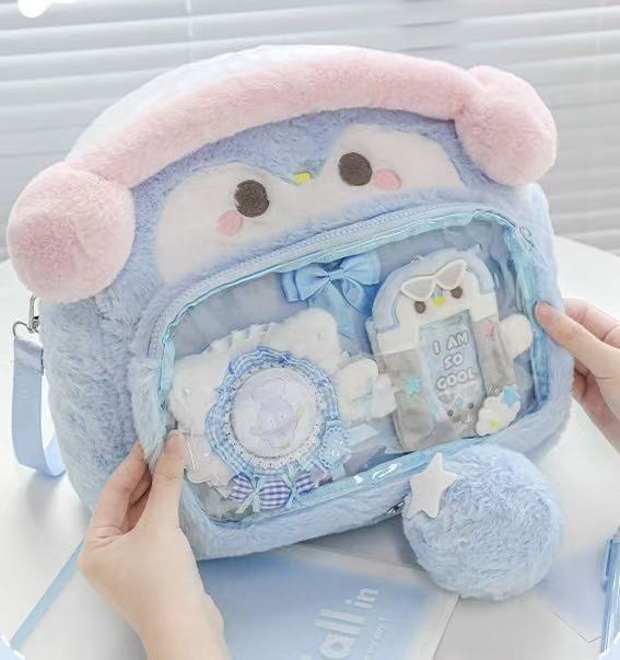 Rosyposy Plush Big-Head Backpack – Penguin