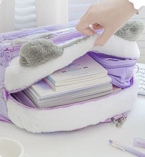 Rosyposy Plush Big-Head Backpack – Kitten