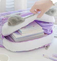 Rosyposy Plush Big-Head Backpack – Kitten