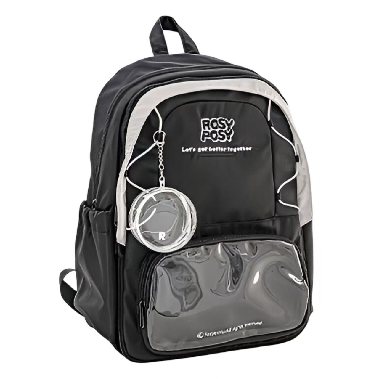 Rosyposy School Bag 31x41x11cm - Black