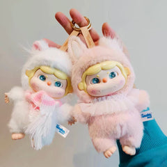 Papa Be Born Party Plush Keychain Blind Box