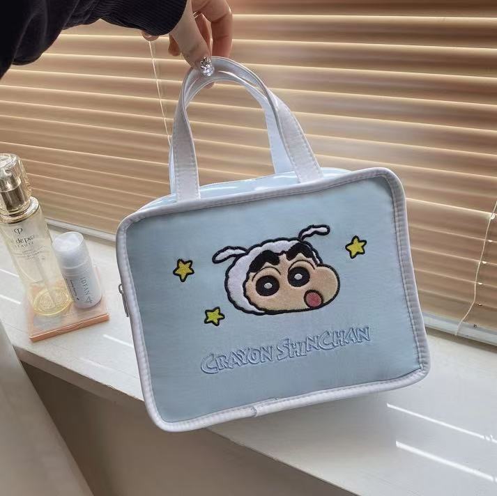 Shin-chan Large Capacity Cosmetic Bag 23×18×10 cm