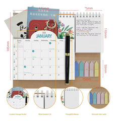 2026 Desktop Calendar Assorted