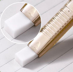 KOKUYO Nature Corner Plastic Eraser with 2 Refills Assorted