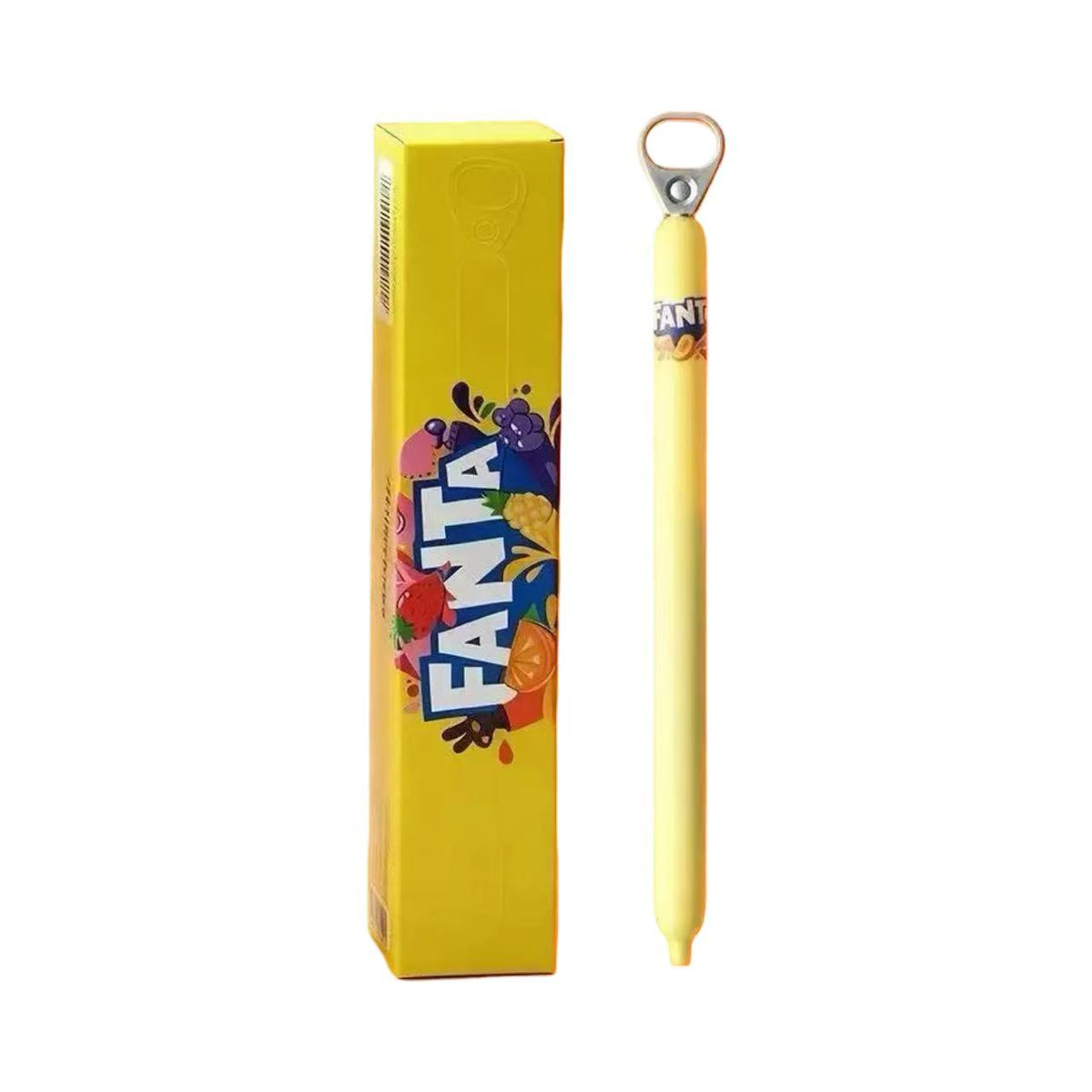 Stationery - Kaco x Fanta Gel Pen 0.5mm Black Ink - Goodie Goodie