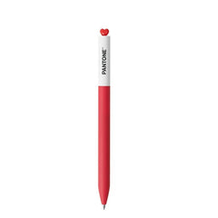 Pantone × Kaco Collaboration Gel Pen 0.5mm Black Ink True Red