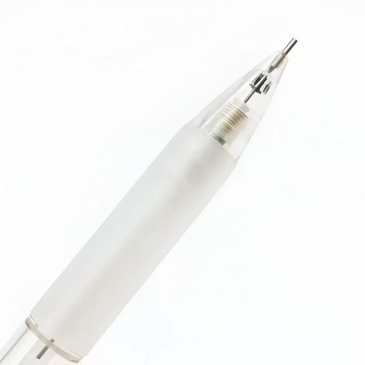 MUJI Mechanical Pencil 0.5mm with Rubber Grip - Clear