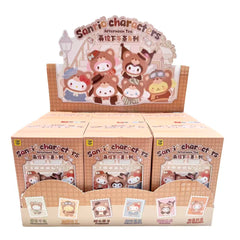 Sanrio Characters British Afternoon Tea Plush Keychain Blind Box