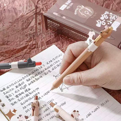 Tongue-Spitting Puppy Gel Pen 0.5mm Black Ink Assorted