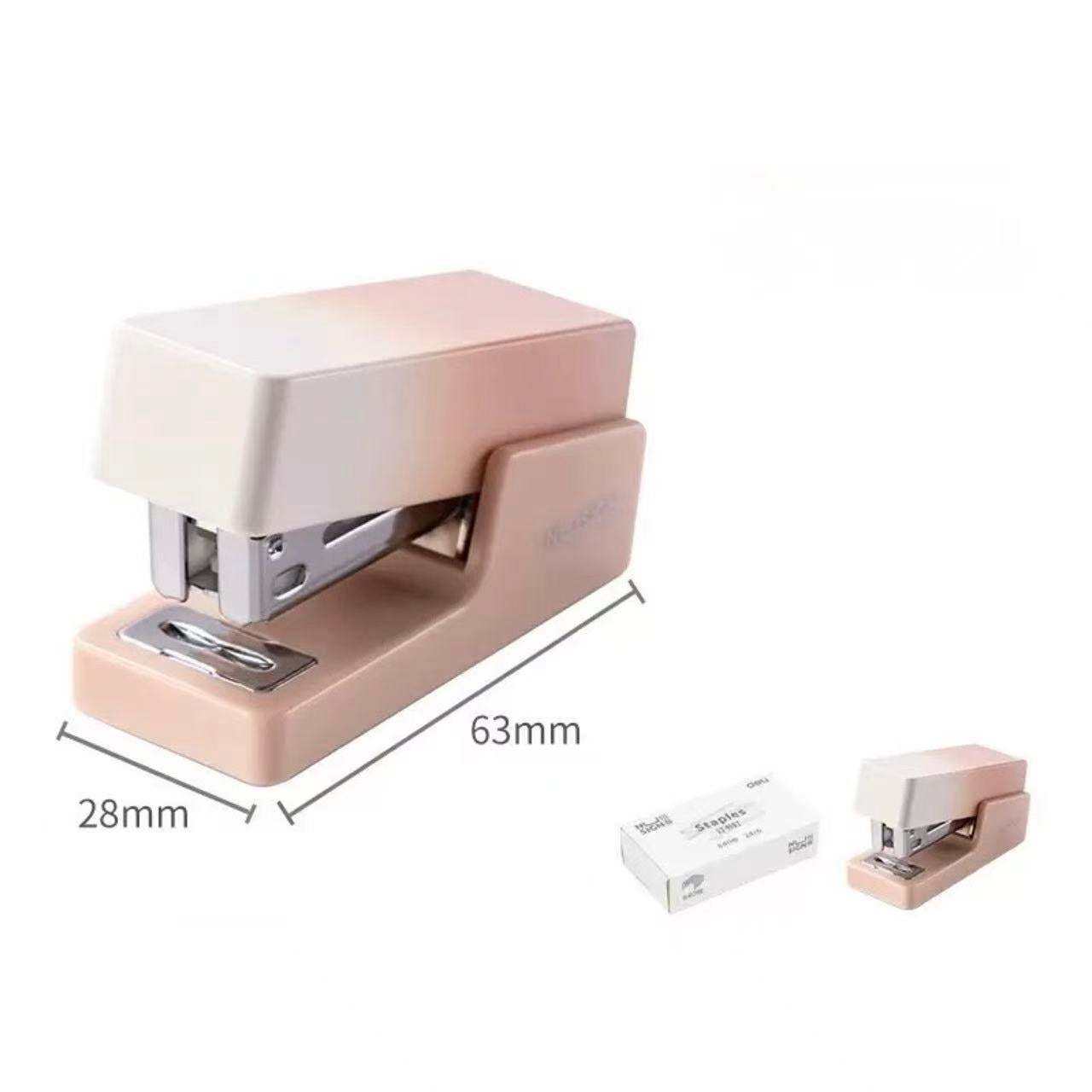 Mini Gradient Square Stapler with 830 Staples