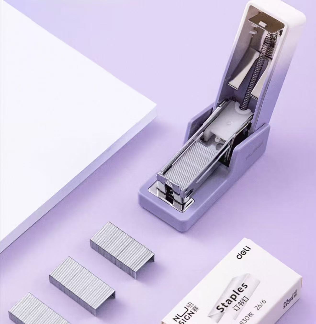 Mini Gradient Square Stapler with 830 Staples
