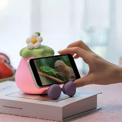 Eggplant Squishy Silicone Night Light