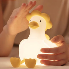 Cute Duck Squishy Silicone Night Light