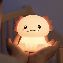 Axolotl Squishy Silicone Night Light