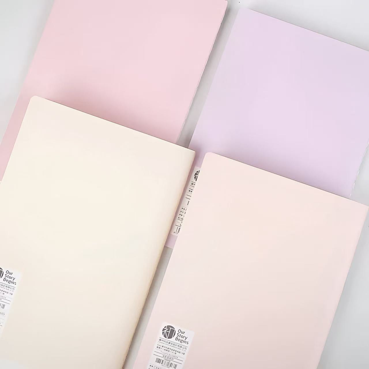 Pastoral Oil Painting Style A5 Lined Notebook 44 Sheets Assorted