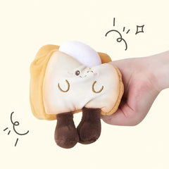 Cube Friends Plush Squishy – Toast Buddy
