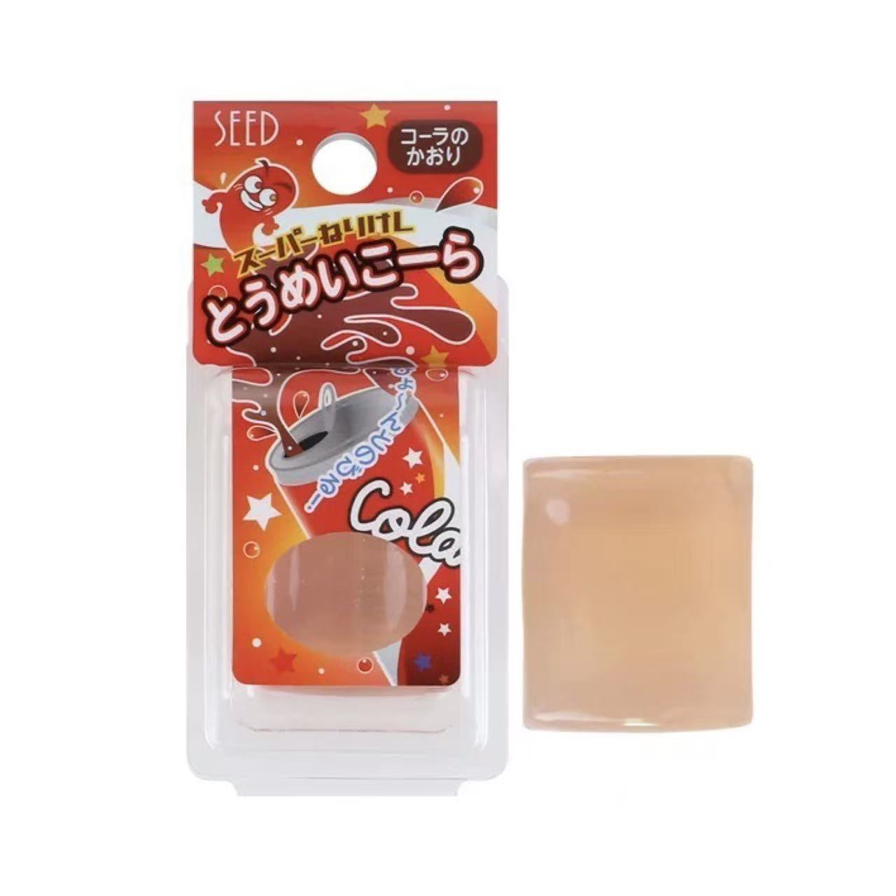 SEED Jelly Kneaded Eraser Clear Scented Series - Cola