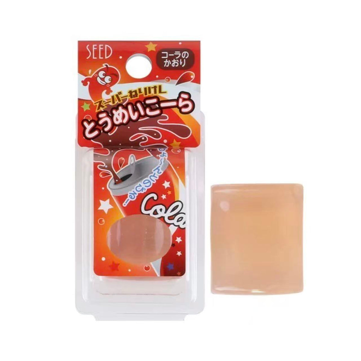 SEED Jelly Kneaded Eraser Clear Scented Series - Cola