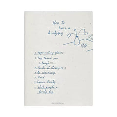 “Have a Lovely Day” A5 Ruled Notebook 44 Sheets Assorted