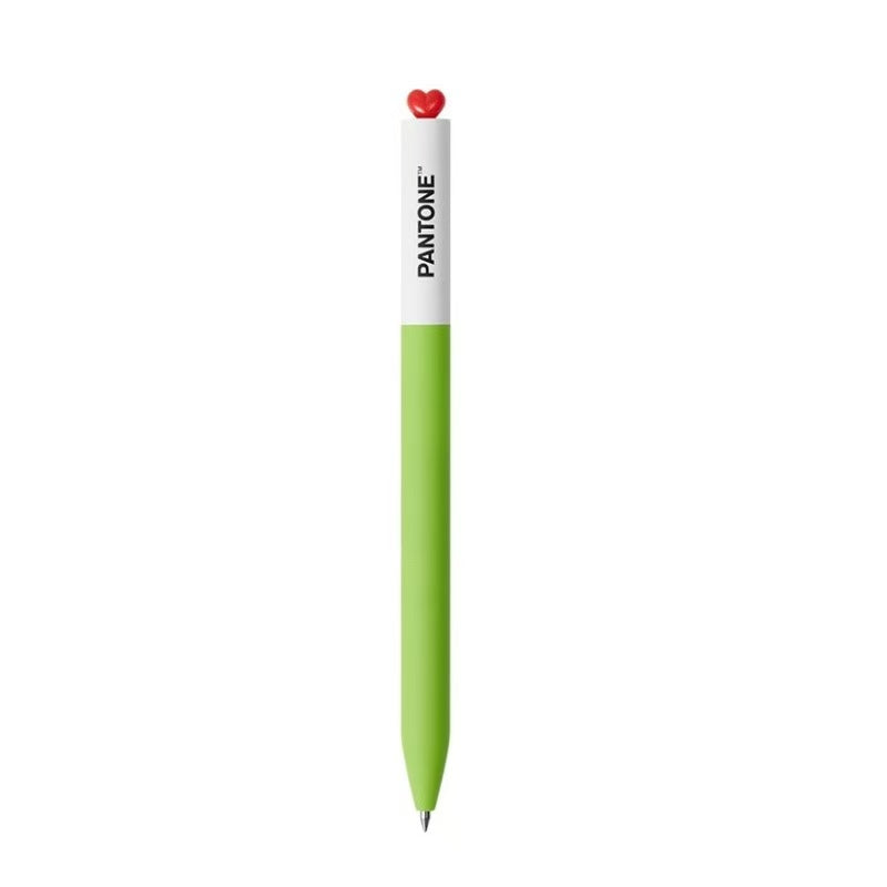 Pantone × Kaco Collaboration Gel Pen – 0.5mm Black Ink Greenery