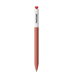 Pantone × Kaco Collaboration Gel Pen – 0.5mm Black Ink Mocha Mousse