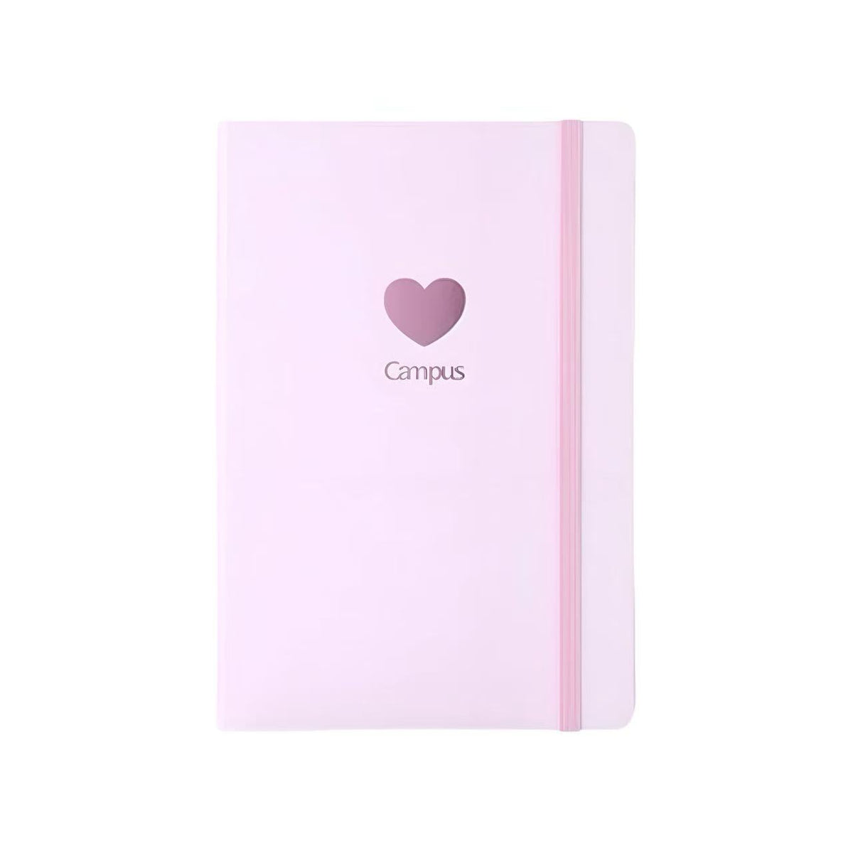 KOKUYO Campus Solid Colour Hardcover A5 Ruled Notebook 100 Sheets  – Pink