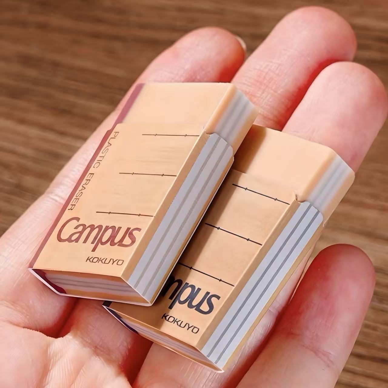 KOKUYO Campus Notebook-Shaped Plastic Eraser Assorted