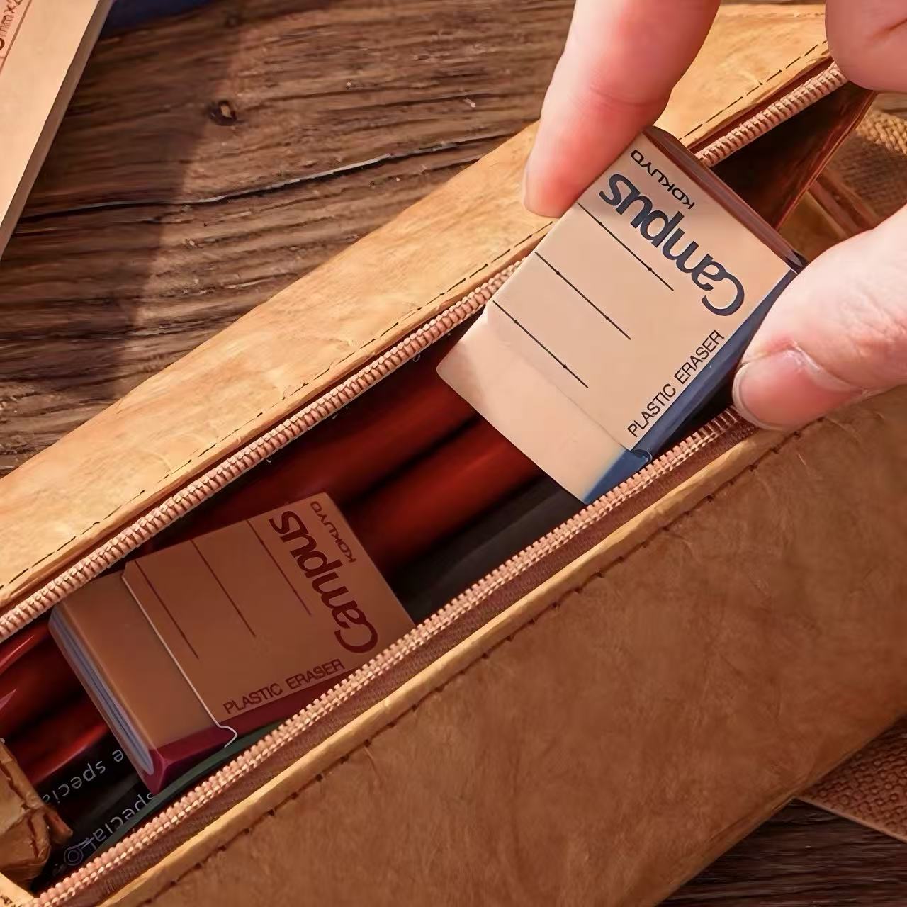 KOKUYO Campus Notebook-Shaped Plastic Eraser Assorted