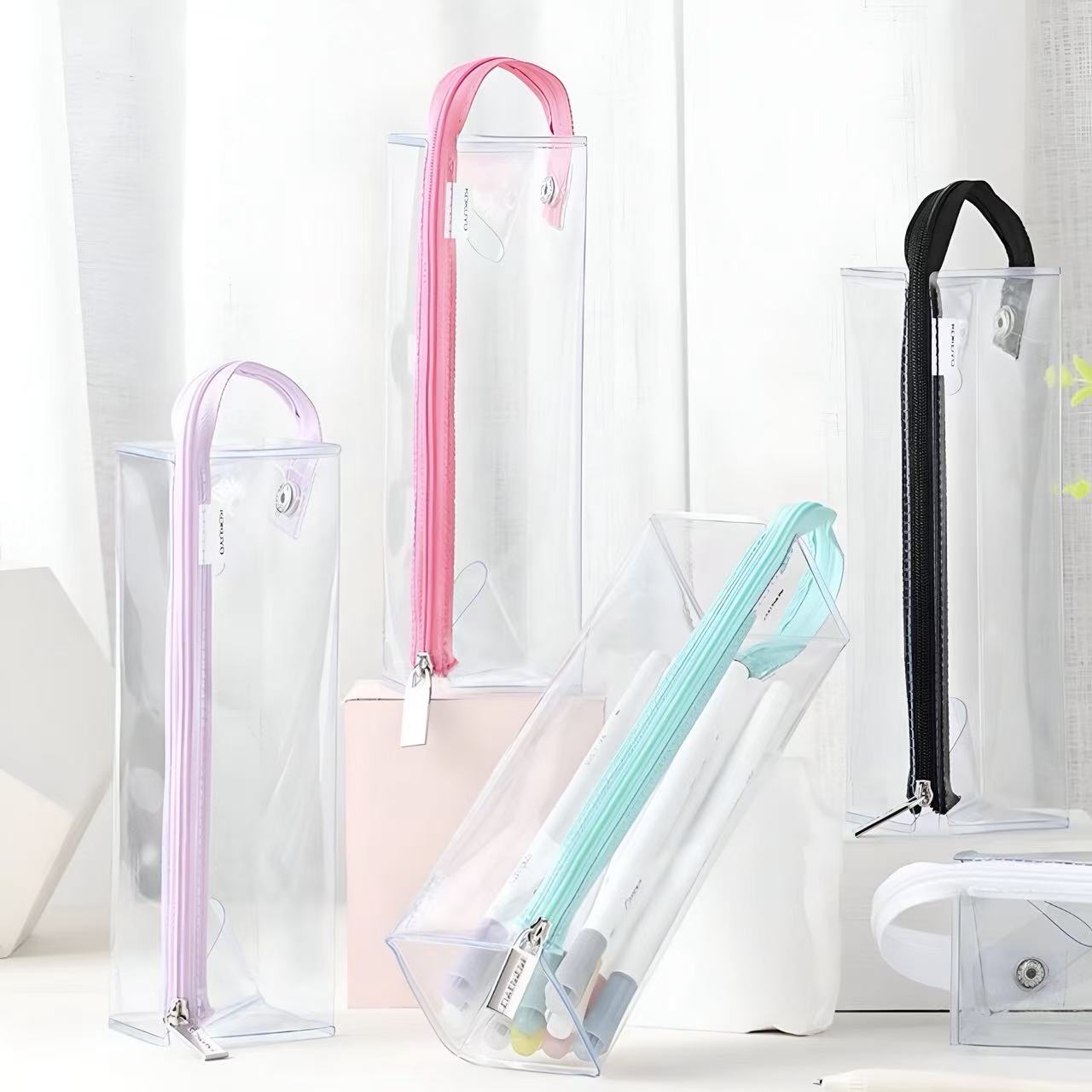 KOKUYO Campus High-Transparency Pencil Case Purple