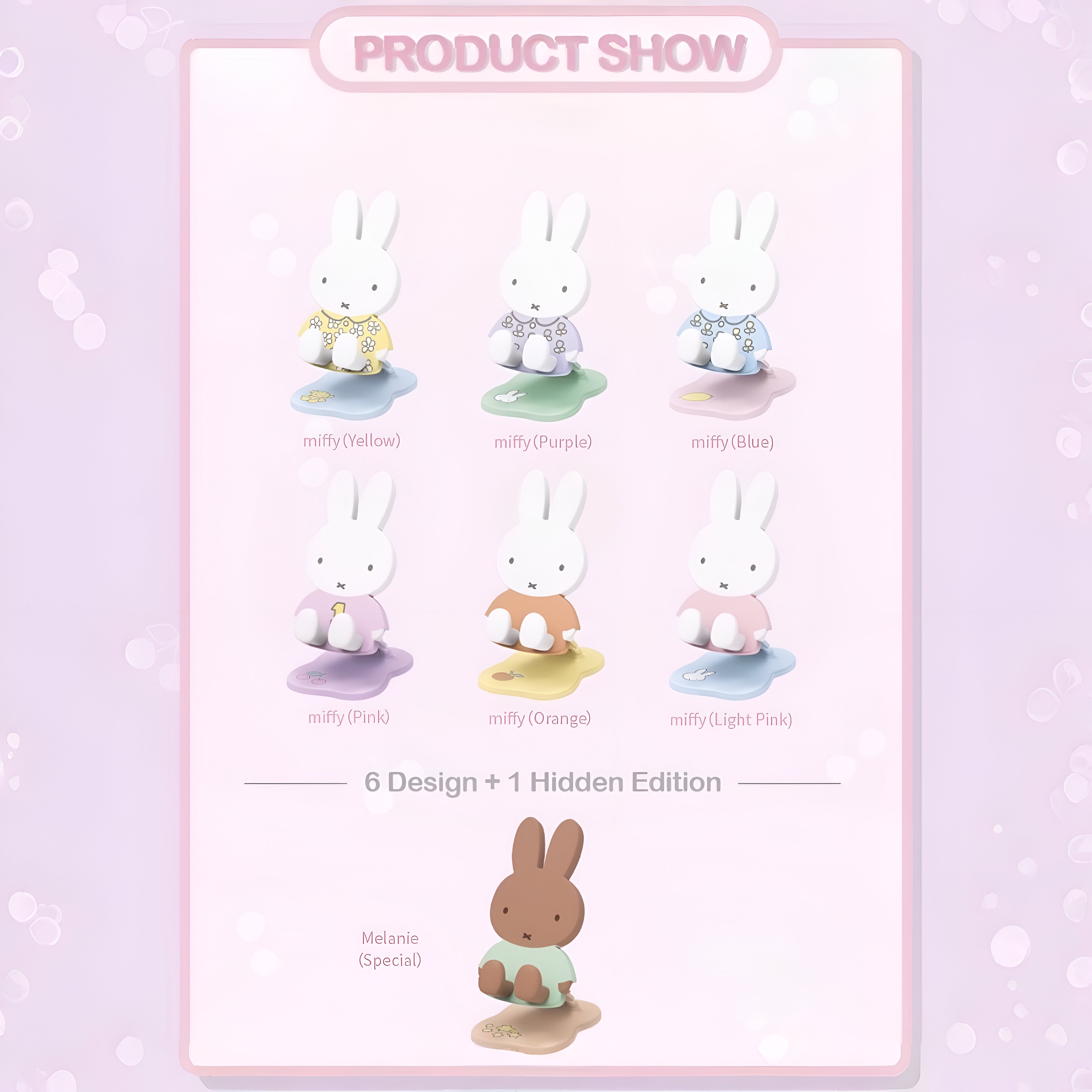 Miffy Foldable Phone Stand Blind Box