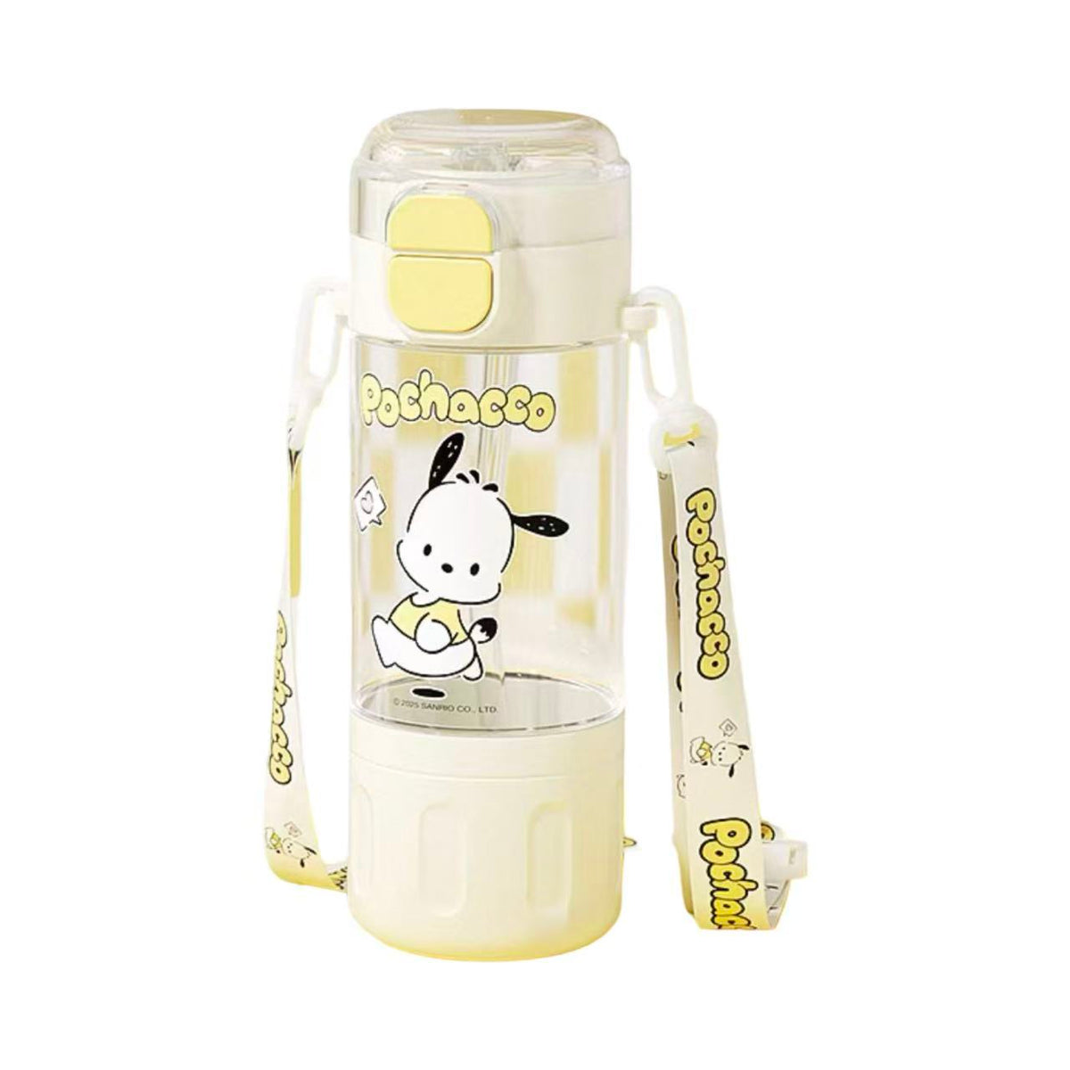 Sanrio Double-Drink Plastic Water Bottle 580 ml – Pochacco