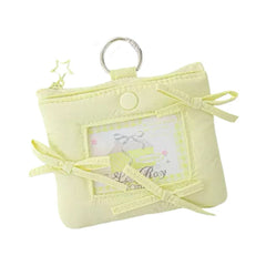 ROSYPOSY Puff Bow Card Holder & Coin Purse Keychain – Yellow