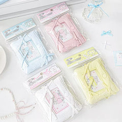 ROSYPOSY Puff Bow Card Holder & Coin Purse Keychain – Yellow