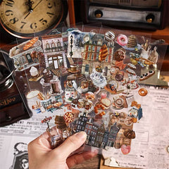 Stationery - European Vintage Objects Waterproof Journal Stickers – 6 Sheets - Goodie Goodie
