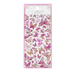 Stationery - 3D Butterfly Waterproof Epoxy Stickers – Pink - Goodie Goodie