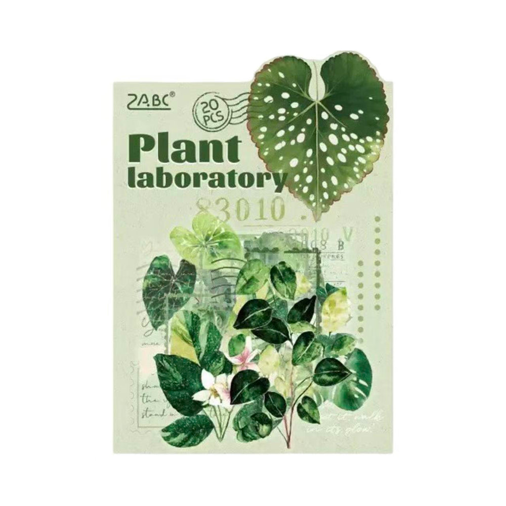 Stationery - Plant Lab Series PET Waterproof Stickers 20pcs – The Love of Taro - Goodie Goodie