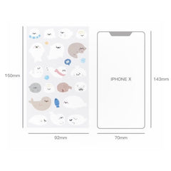 Stationery - Lovely Bear Felt Sticker - Goodie Goodie