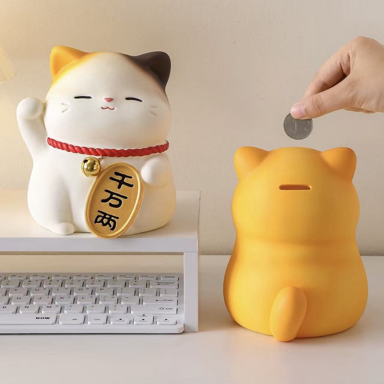 Cute Cat Money Bank – Wealthy