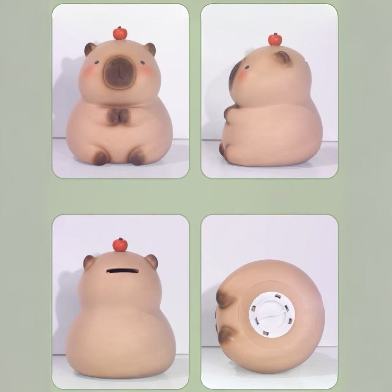 Capybara Money Bank – Apple Top