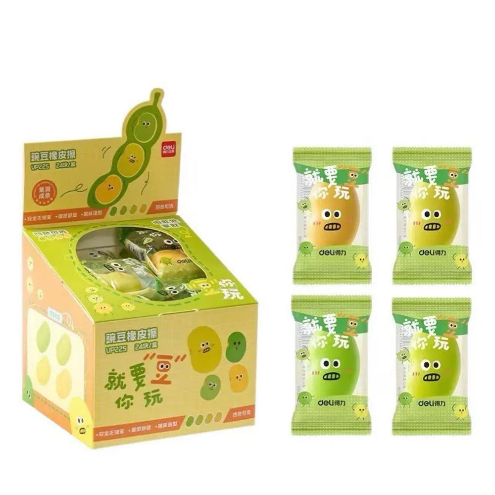 Stationery - Funny Peas Eraser Assorted - Goodie Goodie