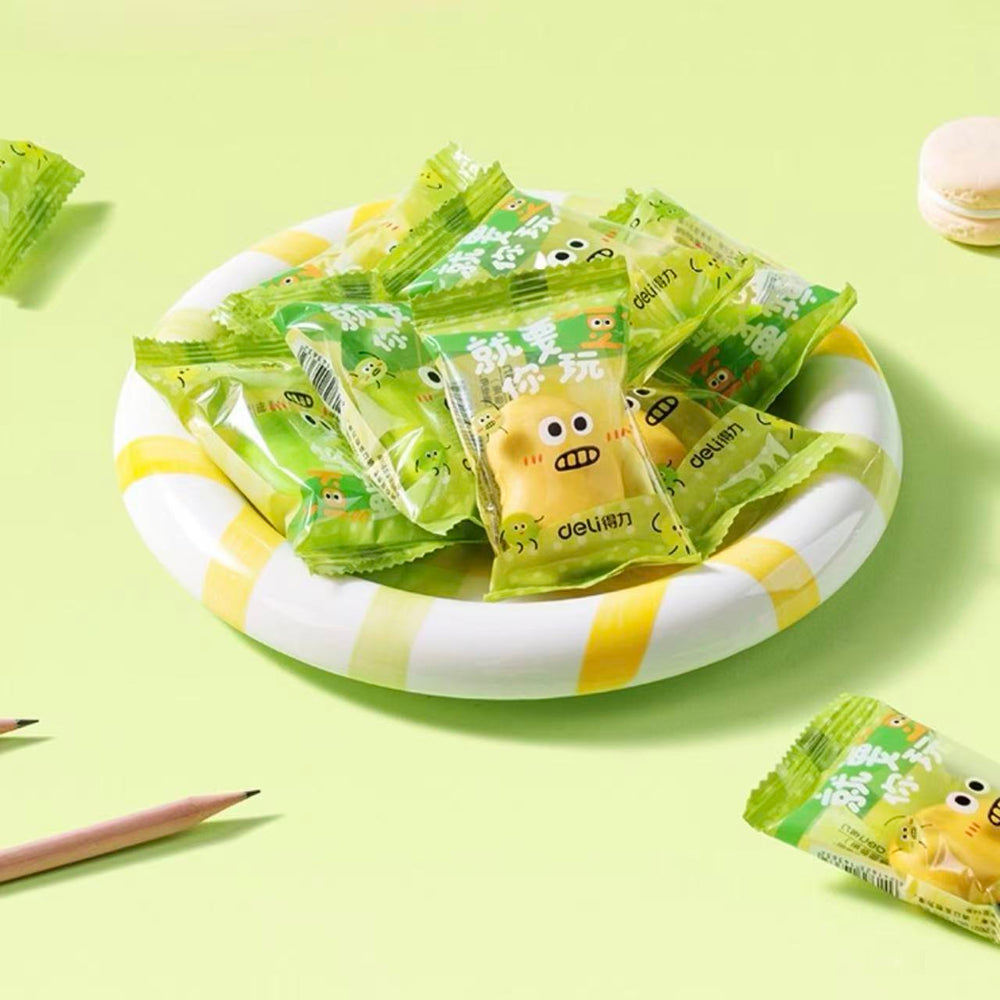 Stationery - Funny Peas Eraser Assorted - Goodie Goodie